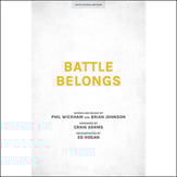Battle Belongs SATB choral sheet music cover